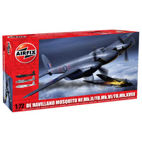 AIRFIX DE HAVILLAND MOSQUITO MKII/VI/XVIII 1:72