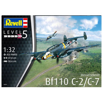 REVELL MESSERSCMITT BF110 C-7 04961