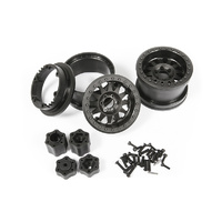 2.2 BEADLOCK WHEELS BLACK AX31178