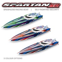 TRAXXAS SPARTAN SR 36" BRUSHLESS BOAT - GREEN 103076-4GRN