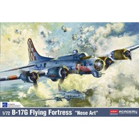 ACADEMY 1/72 B-17G "NOSE ART" PLASTIC MODEL KIT  12414