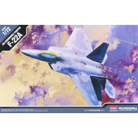 Academy 1/72 F-22A Air Dominance Fighter Raptor Plastic Model Kit 12423