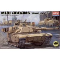 Academy 1/35 M1A1 Abrams "Iraq 2003" Plastic Model Kit *Aus Decals* 13202