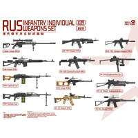 MAGIC FACTORY 1/35 RUS INFANTRY INDIVIDUAL WEAPONS SET PLASTIC MODEL KIT 2011