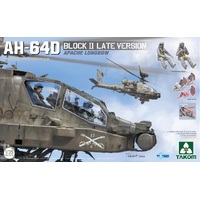 TAKOM 1/35 AH-64D ATTACKED HELICOPTER APACHE LONGBOW BLOCK II LATE VERSION PLASTIC MODEL KIT 2608