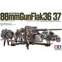 TAMIYA 1/35 88MM GUN FLAK 36/37 35017