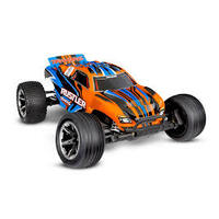 TRAXXAS RUSTLER 2WD HD W/USB-C- ORANGE 37254-8ORNG