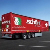 ITALERI CURTAINSIDE TRAILER "SCHOENI.CH" 3918S