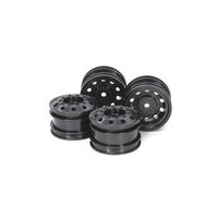 TAMIYA OR RACE TRUCK WHEEL FR*2 EACH BLACK 54741