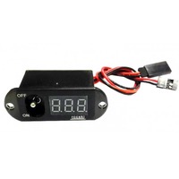 RCGF RECEIVER SWITCH SINGLE WITH VOLT METER