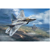 I Love Kit 1/48 F-22A Raptor Plastic Model Kit 62801