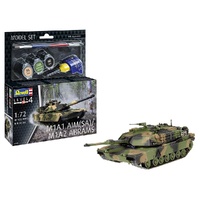 REVELL MODEL SET M1A1 AIM(SA)/ M1A2 ABRAMS 63346