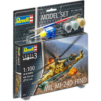 REVELL MIL MI-24D HIND 1:100