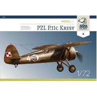 ARMA HOBBY 1/72 PZL P.11C "KRESY" MODEL KIT PLASTIC MODEL KIT [70017]