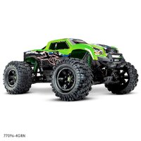 TRAXXAS X-MAXX MONSTER TRUCK 8S ESC BELTED GREEN 77096-4GRN