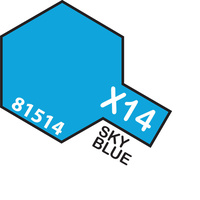 TAMIYA T81514 MINI X-14 SKY BLUE