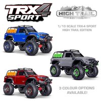 TRAXXAS TRX-4 2023 HIGH TRAIL - 82044-4BLUE