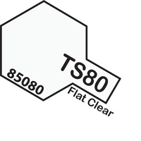 TAMIYA TS-80 FLAT CLEAR 100ML 85080