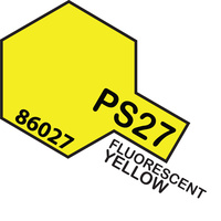 TAMIYA PS-27 FLUORESCENT YELLOW 86027