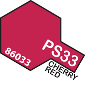 TAMIYA PS-33 CHERRY RED 86033