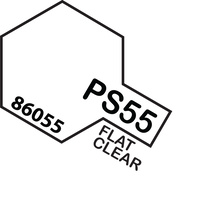 TAMIYA PS-55 FLAT CLEAR 86055