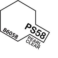 TAMIYA PS-58 PEARL CLEAR 86058