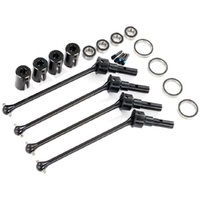 TRAXXAS  DRIVESHAFTS, STEEL CONSTANT-VELO (ASS)(4) (FOR USE WITH #8995) 8996X