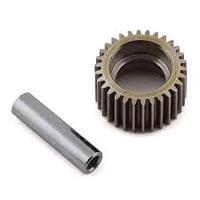 TRAXXAS  IDLER GEAR, 30-TOOTH/ IDLER GEAR SHAFT (STEEL) 9492