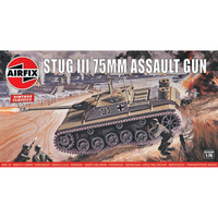 AIRFIX STUG III 75MM ASSAULT GUN 1:76 SCALE A01306V