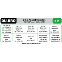 2-56 Hardware Assortment Kit (180 pcs set) AK100