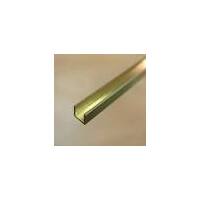 ALBION BRASS C CHANNEL 1.0 X 2.5 X 1.0 X 305MM ALB-CC2