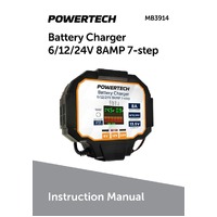 Battery Charger 6/12/24V 8AMP 7-step AM-MB3914