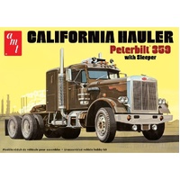 AMT 1/25 Peterbilt 359 California Hauler w/Sleeper Plastic Model Kit AMT1327