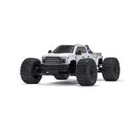 Arrma Big Rock 6S 4WD BLX 1/7 Monster Truck RTR, White, ARA7612T3