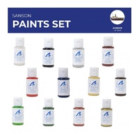 ARTESANIA PAINT SET FOR SHIP MODEL #20415 TUGBOAT SANSON (12X 20ML)