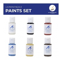 ARTESANIA PAINT SET FOR MODEL #19017 FISHING BOAT LA PROVENCALE (6X 20ML)