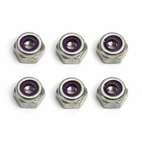 #Locknut 10-32 aluminium