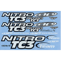 NTC3 Decal Black/White