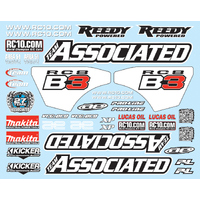 Decal Sheet RC8B3