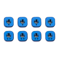 RC10F6 Caster Bushings, aluminum