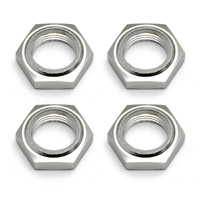 Nyloc Wheel Nuts Silver ASS89405