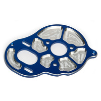 #Front Motor Plate, blue, 3 gear FT