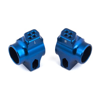 B6 FT Blue Aluminum Rear Hubs