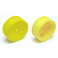 B4.1 Buggy Front Wheel, hex, yellow