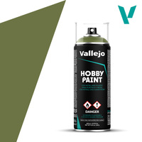 Vallejo Aerosol Goblin Green 400ml Hobby Spray Paint 28027