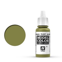 Vallejo Model Colour #079 Golden Olive 17 ml Acrylic Paint [70857]