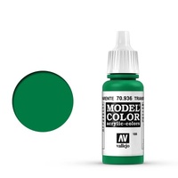 Vallejo Model Colour #188 Transparent Green 17 ml Acrylic Paint [70936]