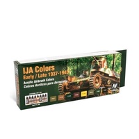 Vallejo Model Air IJA Colors 1939/1945 Colour Acrylic Airbrush Paint Set [71160]