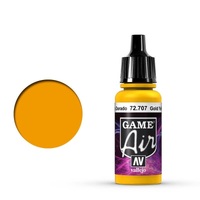 Vallejo Game Air Gold Yellow 17 ml Acrylic Airbrush Paint [72707]