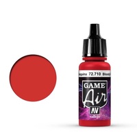 Vallejo Game Air Bloody Red 17 ml Acrylic Airbrush Paint [72710]